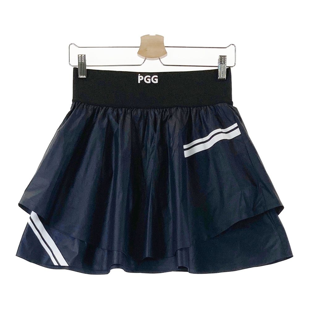 【新品】PGG レディース ゴルフスカート ネイビー PGG ネイビー ゴルフスカート