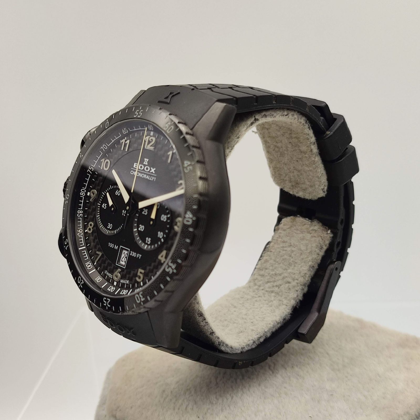 美品】EDOX エドックス クロノラリー 10305-37N-NN クロノグラフ