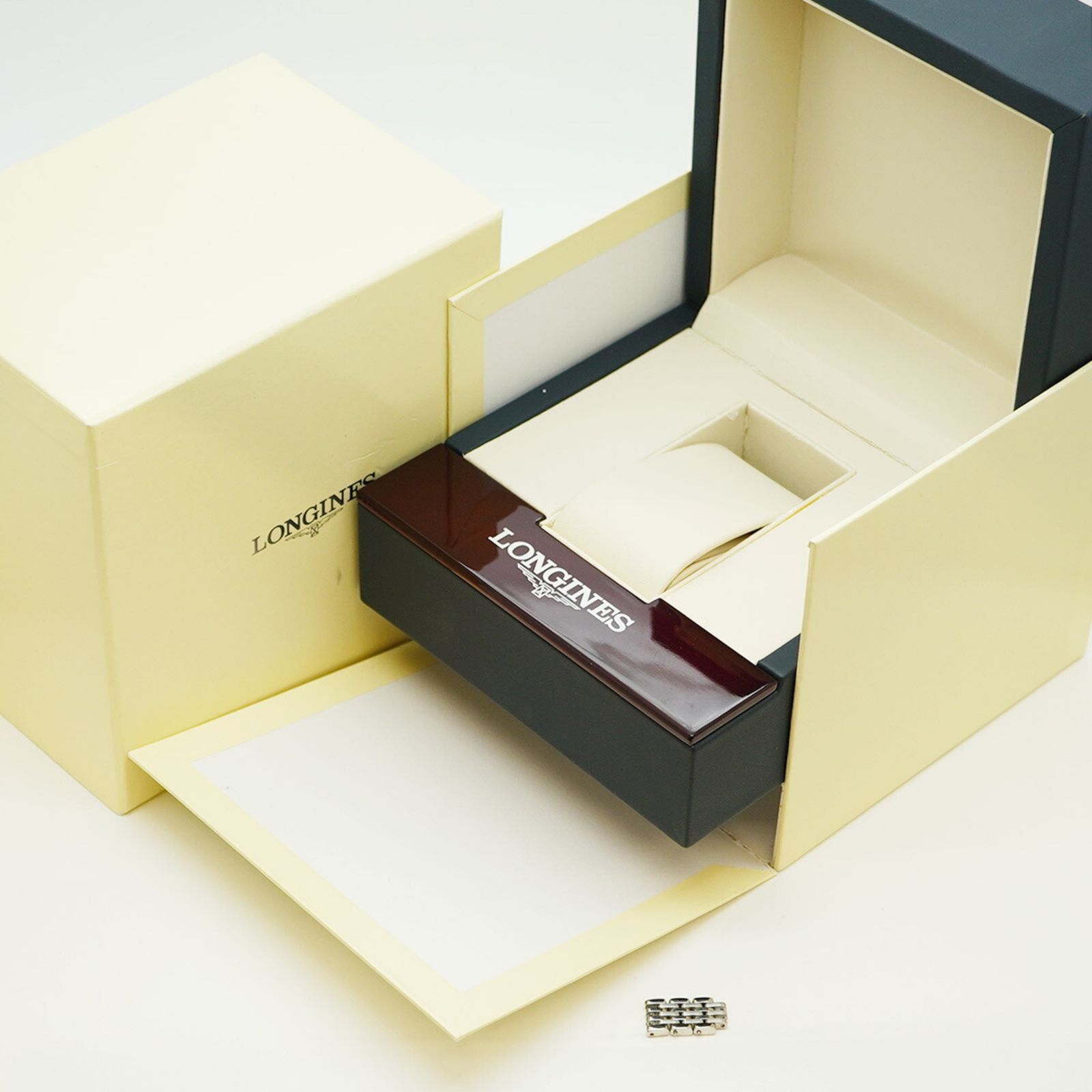 ロンジン L4.309.0 ピンク文字盤腕時計 レディース