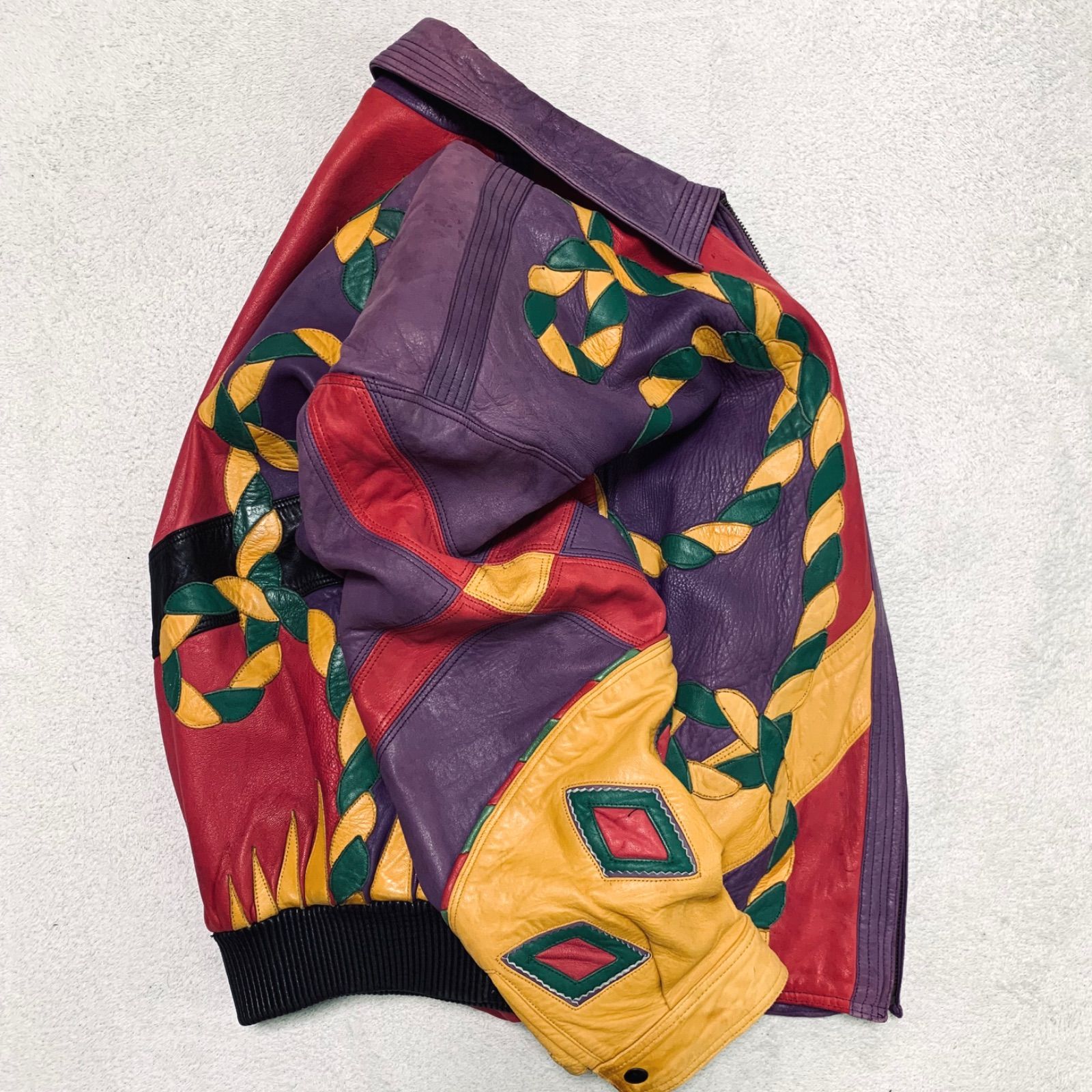 Pelle Pelle / Marc Buchanan Leather Bomber Jacket レザージャケット