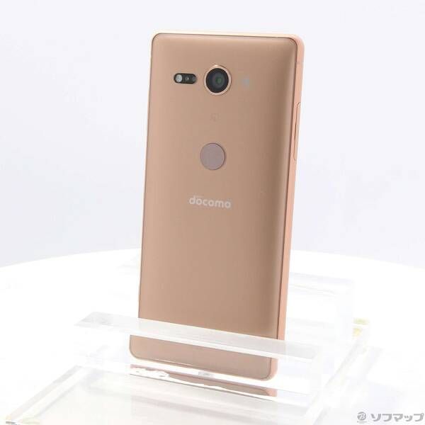 中古品〕 Xperia XZ2 Compact 64GB コーラルピンク SO-05K