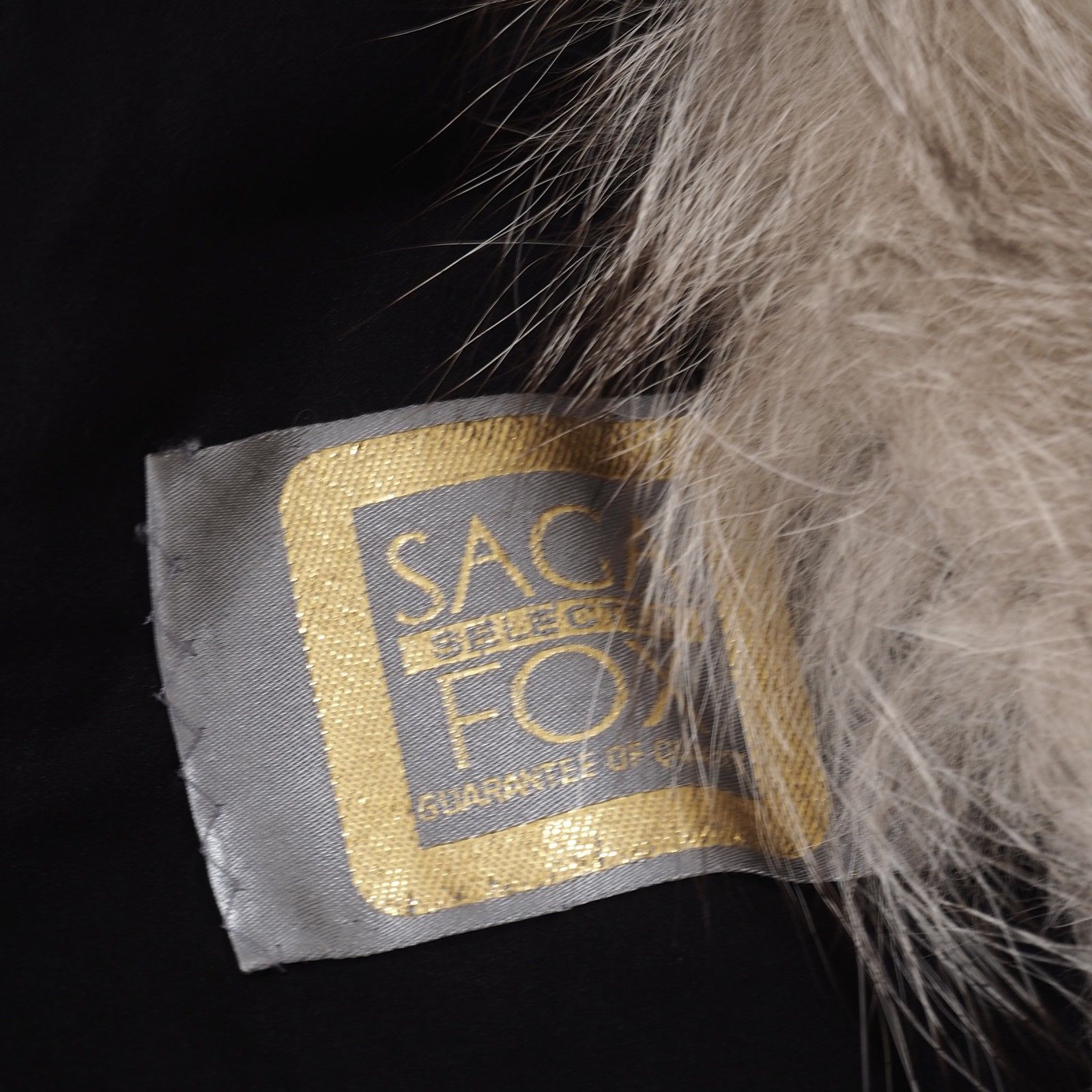 金サガ ブルーフォックス ファーコート 毛並み◎なめし柔らか サガフォックス 金サガ ブルーフォックス ファーコート 毛並み◎なめし柔らか