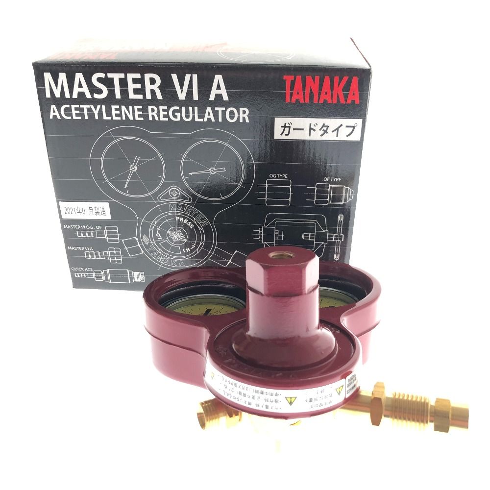 □□TANAKA 工具 工具関連用品 MASTER VI A ACETYLENE REGULATOR文房具 ...