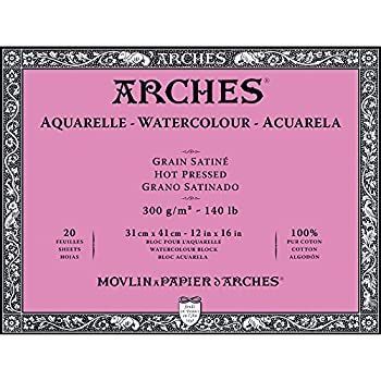 アルシュ 水彩紙 ブロック 300g 細31X41 20枚