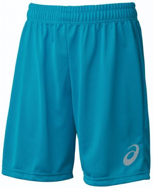 asics アシックス 08 JR． GAME PANT アクア 160 2104A003 400 | スポーツ スポーツウェア サッカー フットサル ゲームパンツ 半ズボン ハーフパンツ ジャージ 吸汗速乾 トリコット素材 キッズ ジュニア 