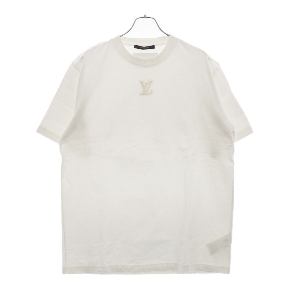 LOUIS VUITTON / 22AW/エンボスLVインサイドアウトクルーネックTシャツ/RM222Q DT3 HNY55W LOUIS VUITTON (ルイヴィトン) 22AW インサイドアウト エンボスLVロゴ