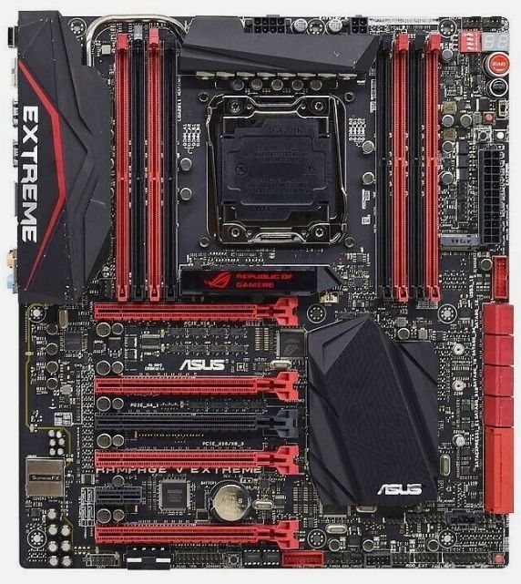 ASUS RAMPAGE V EXTREME Intel X99 LGA2011-V3 DDR4 SATA3 Audio E-ATX ...