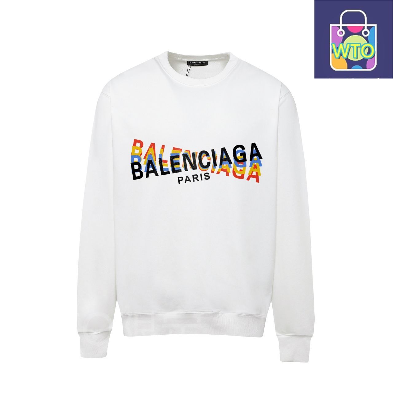 Balenciaga メンズ＆レディース スウェットシャツ プリント 400g カタログカラー S-XL | ♥品 -WTO輸入1