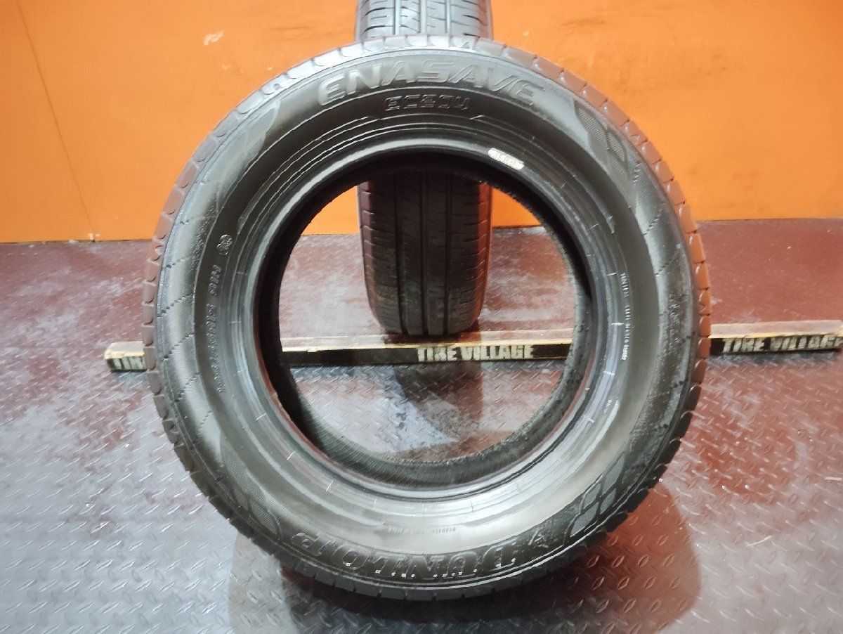 DUNLOP ENASAVE EC204 195/65R15 15インチ 夏タイヤ 4本 2018年 バリ溝