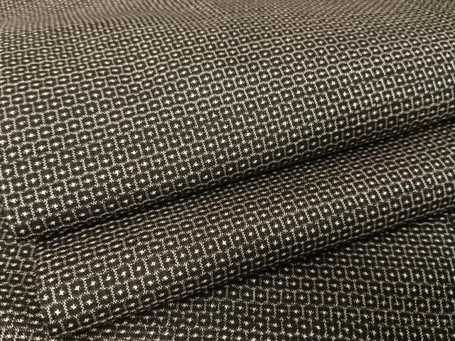 平和屋着物○男性 本場大島紬 アンサンブル 吉祥文 正絹 逸品