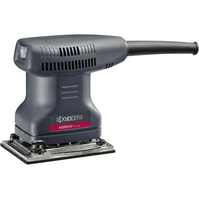 京セラ Kyocera 旧リョービ プロ用 サンダー AS550M 636850A ブラック 乾式用 クランプ式ペーパー マジック式ペーパー