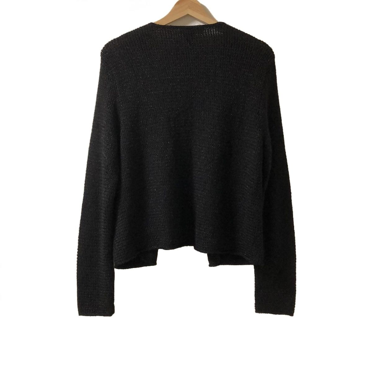 RalphLauren ラルフローレン カーディガン サイズL レディース - 黒 長袖