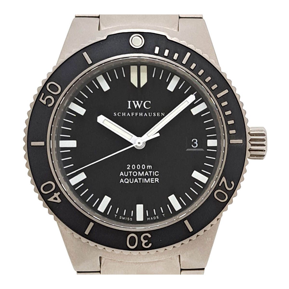 IWC GST アクアタイマー IW353601 自動巻き チタン メンズ IWC【中古】 【時計】