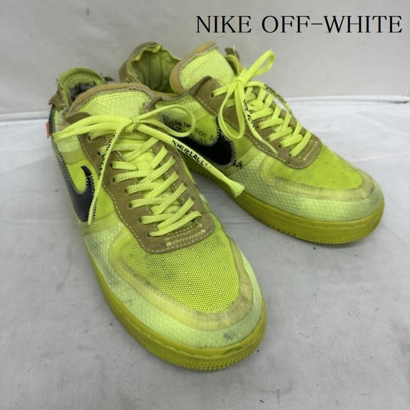 NIKE AIR FORCE 1 LOW VOLT THE 10 OFF WHITE AO4606-700 エア ...