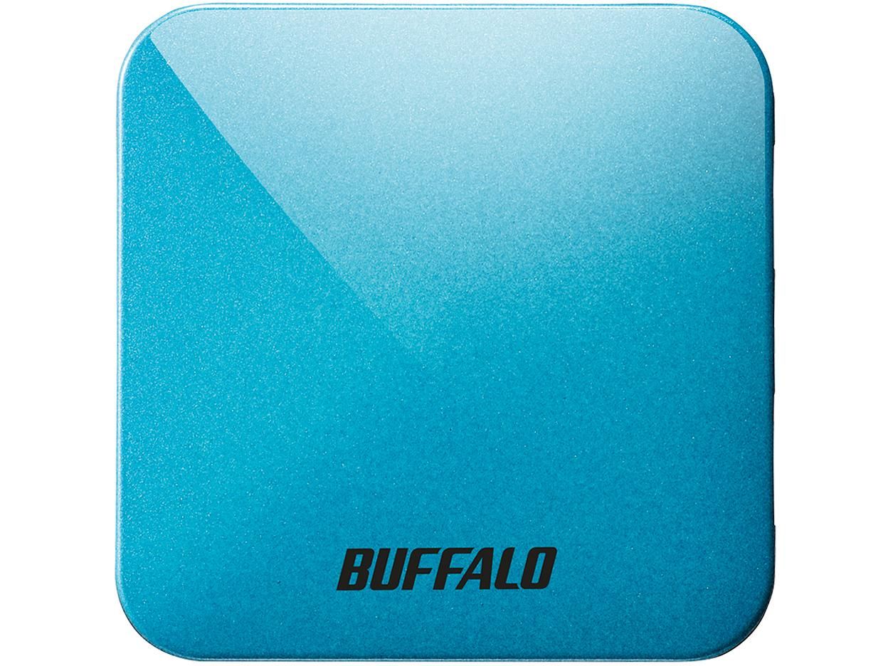 【新品・2営業日で発送】BUFFALO バッファロー WMR-433W2-TB トラベルルーター ターコイズブルー 無線LANルーター IEEE802.11a／b／g／n／ac WPA／WPA2／WEP