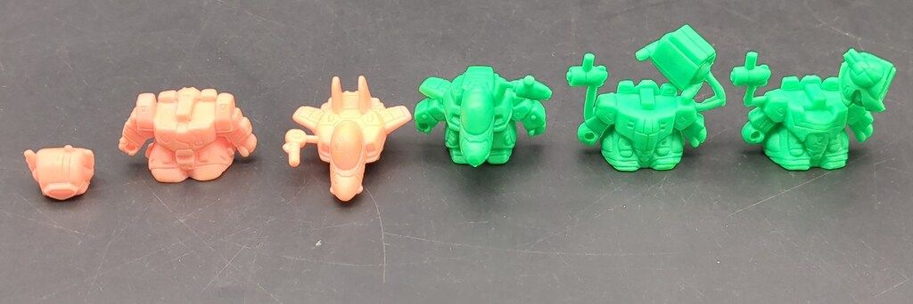 バンダイ SDマクロス ガシャポン戦士No 38 ノーマル全10種セット SDマクロスパート1 セット