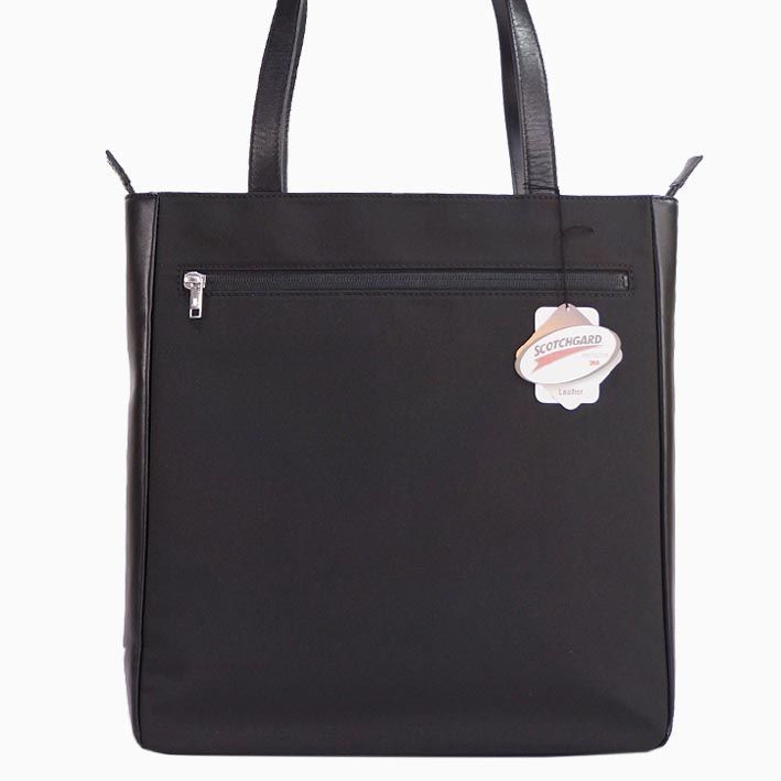 ランバンコレクション LANVIN COLLECTION 牛革使いトートバッグ