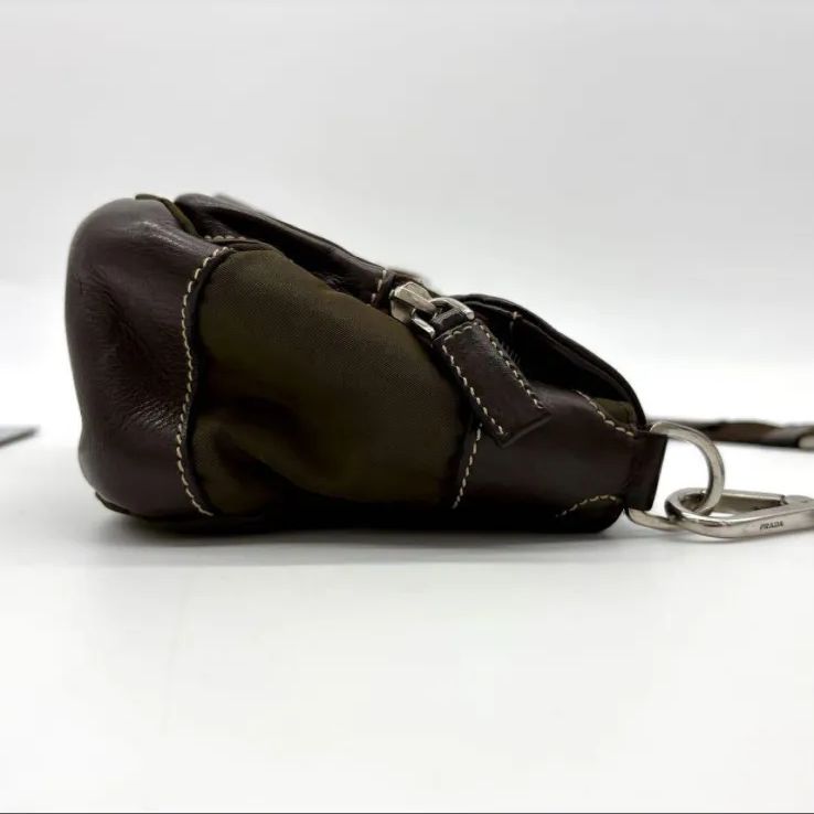 美品 #PRADA プラダ 2way ベルト ショルダーバッグ