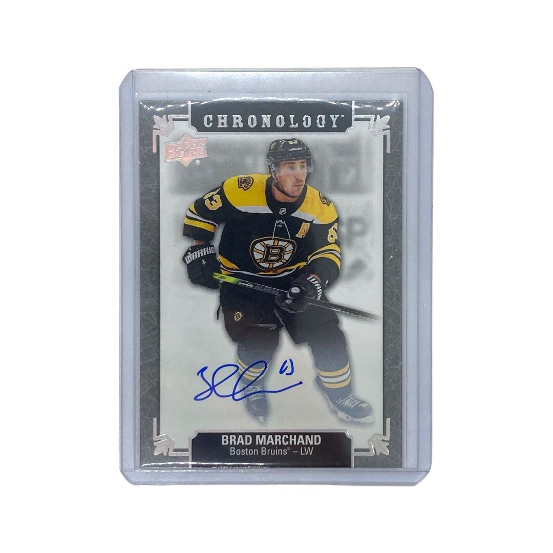 UPPER DECK NHLカード CHRONOLOGY BRAD MARCHAND BOSTON BRUINS FH-BO-BM IT2