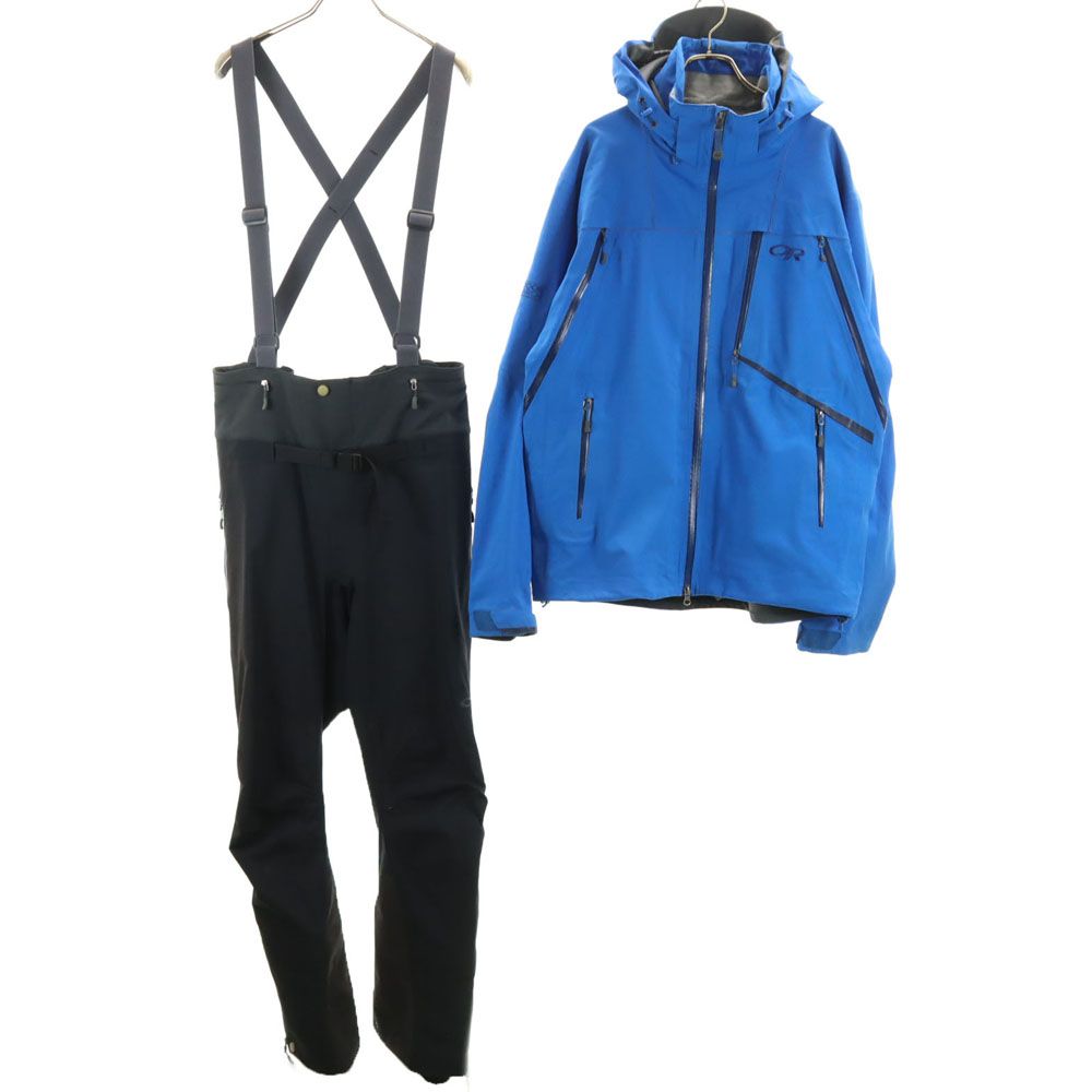 Outdoor Research スキーウェア ブルー アウトドアリサーチ スノーボード ウェア 上下 セットアップ M ブルー