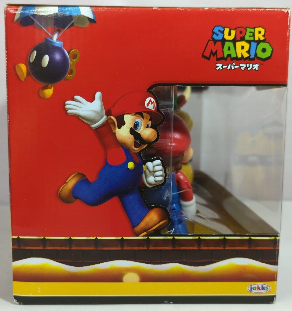 中古】マリオVSクッパ バトルセット(JAKKS Pacific,Inc) マリオVS