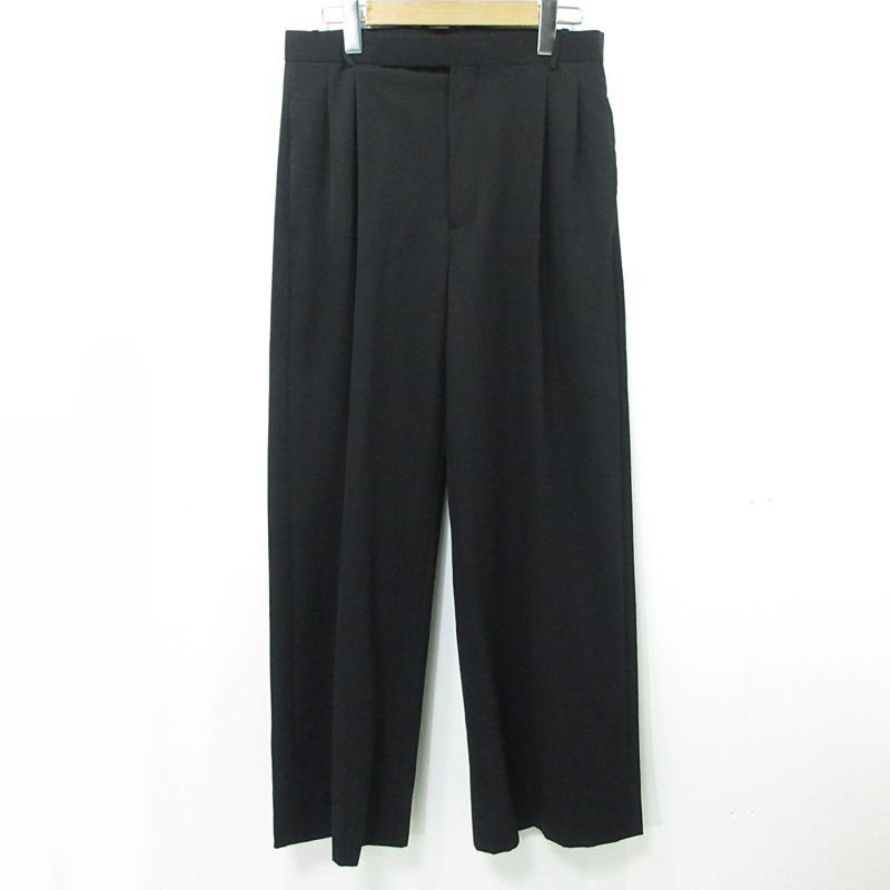 三重本店 BEAUTY - YOUTH UNITED ARROWS | ビューティーアンドユースユナイテッドアローズ タックパンツ 1214-177-9156 ブラック サイズ S 107