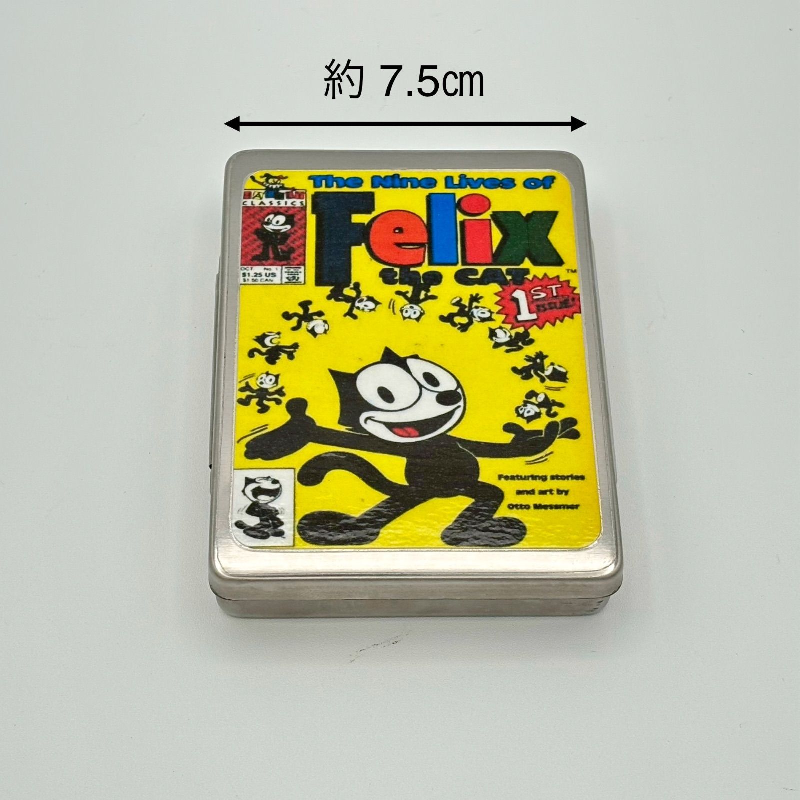 缶ケース ステンレス製 フィリックス FelixTheCat フィリックスザ