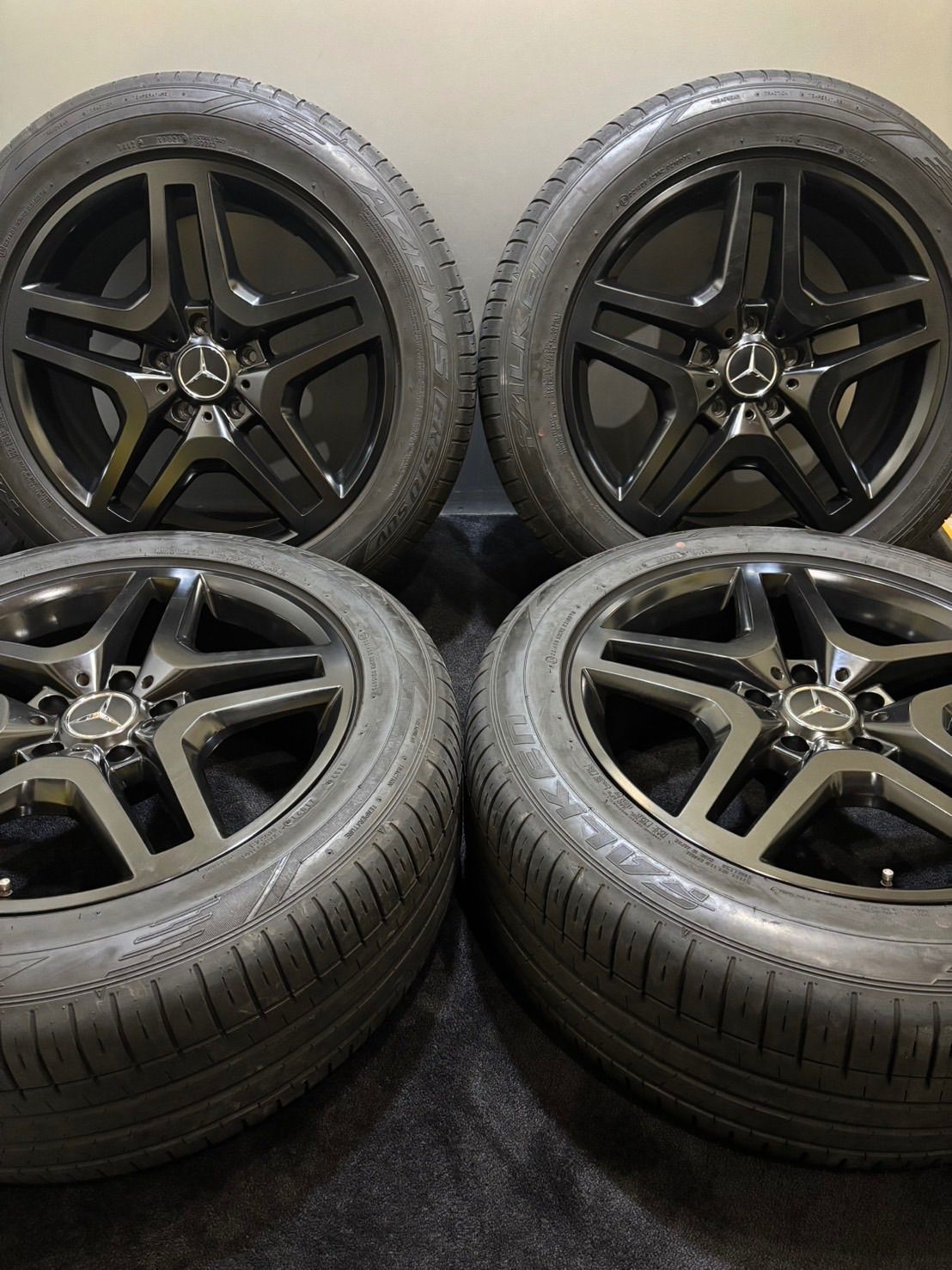 275|50R20 FALKEN|AZENIS FK510 SUV 21年製 WSP 20インチ 9.5J 50 130 5H 夏タイヤ 4本 ゲレンデ Gクラス 1-J309