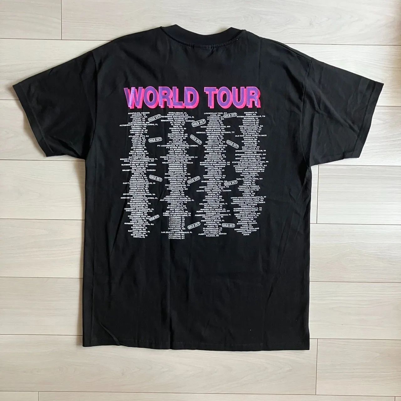 90s セカオワ 深瀬 着用 HOOTERS Tシャツ Lサイズ 黒 - メルカリ