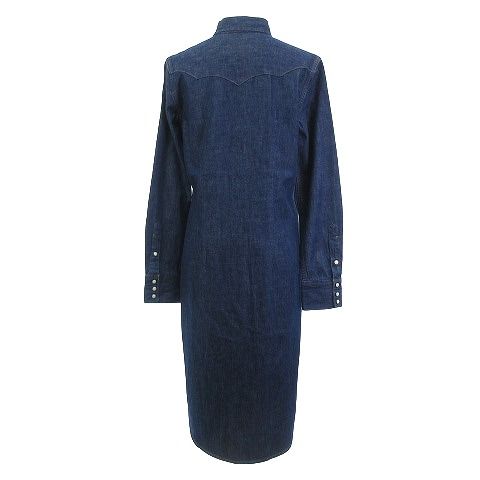 ポロ ラルフローレン POLO RALPH LAUREN 美品 デニム シャツワンピース 