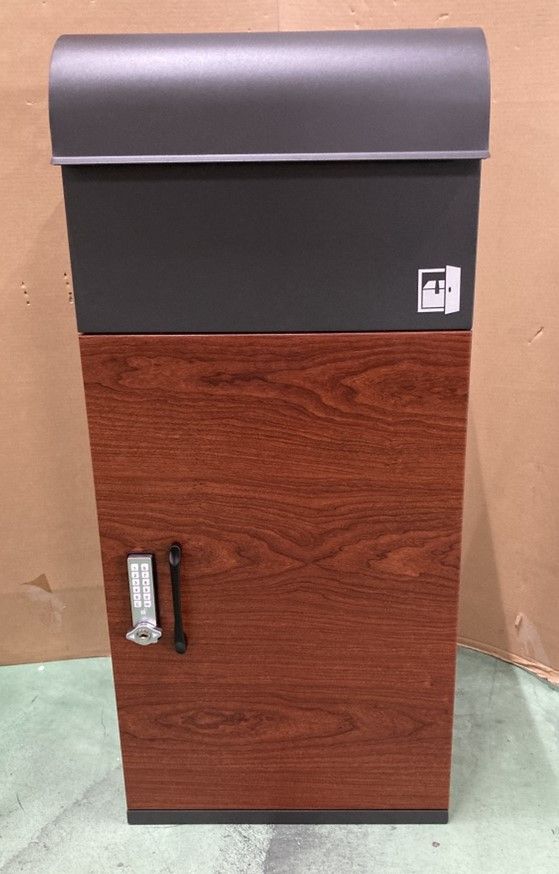 アウトレット 宅配ボックス ルスネコボックス Premium 大容量 複数受取り 大型 チャコール T985