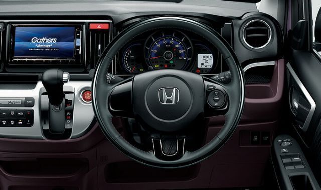 HONDA ホンダ NWGN N-WGN エヌワゴン ホンダ純正 ステアリングホイール（本革×ピアノブラックコンビ） 2014.5～次モデル