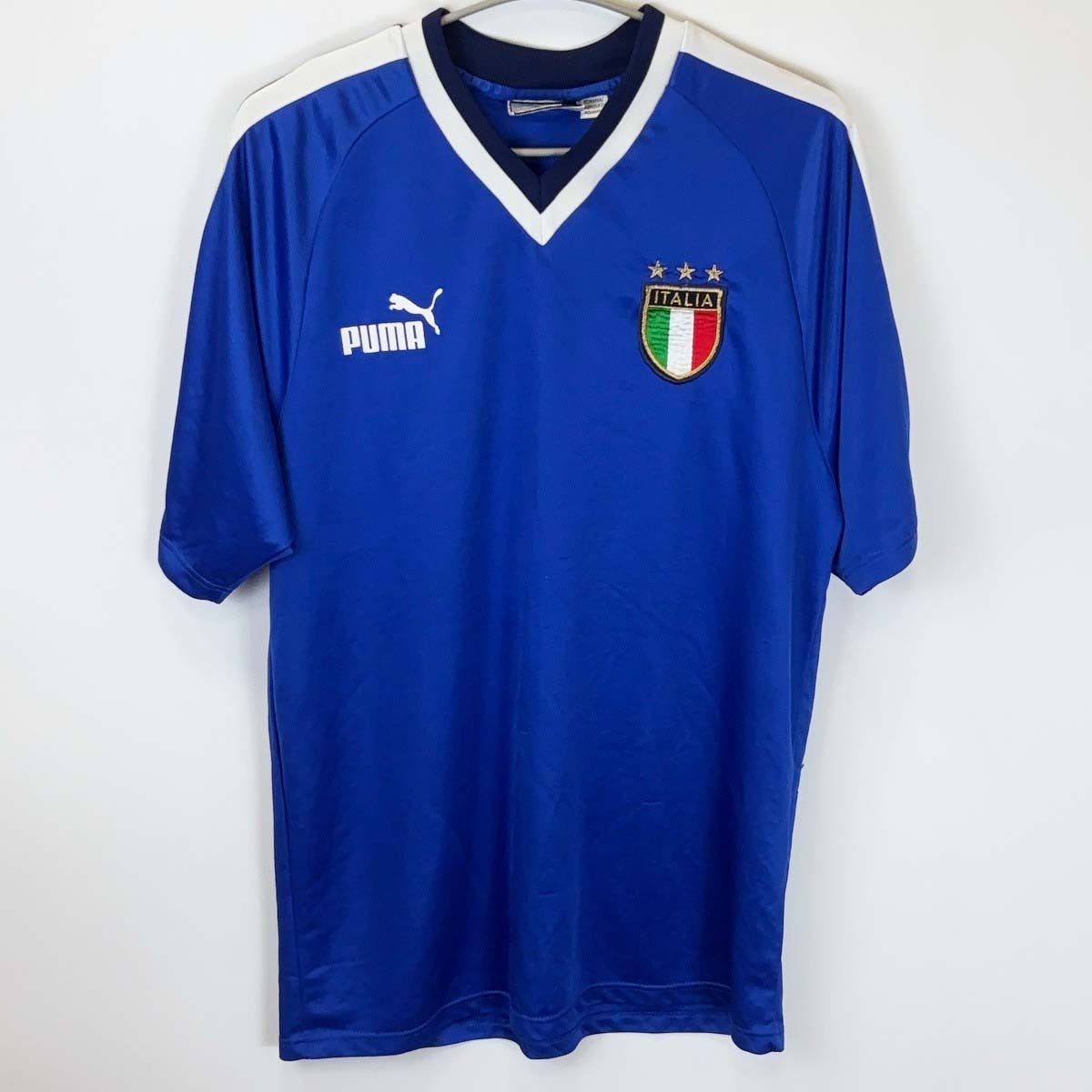 プーマ サッカーイタリア代表 プラクティスシャツ 2003-2004 M PUMA 