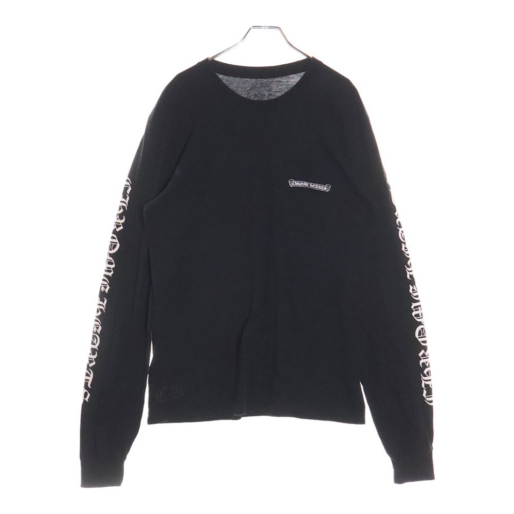Chrome Hearts ロングスリーブカットソー CHROME HEARTS (クロムハーツ) CH L S 1 バックスクロール ロゴ
