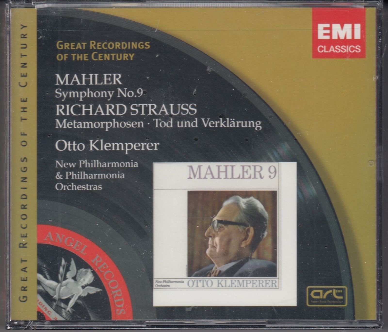 マーラー:交響曲第9番、R.シュトラウス:メタモルフォーゼン [CD] 2CD/Emi]マーラー:交響曲第9番ニ長調&R.シュトラウス