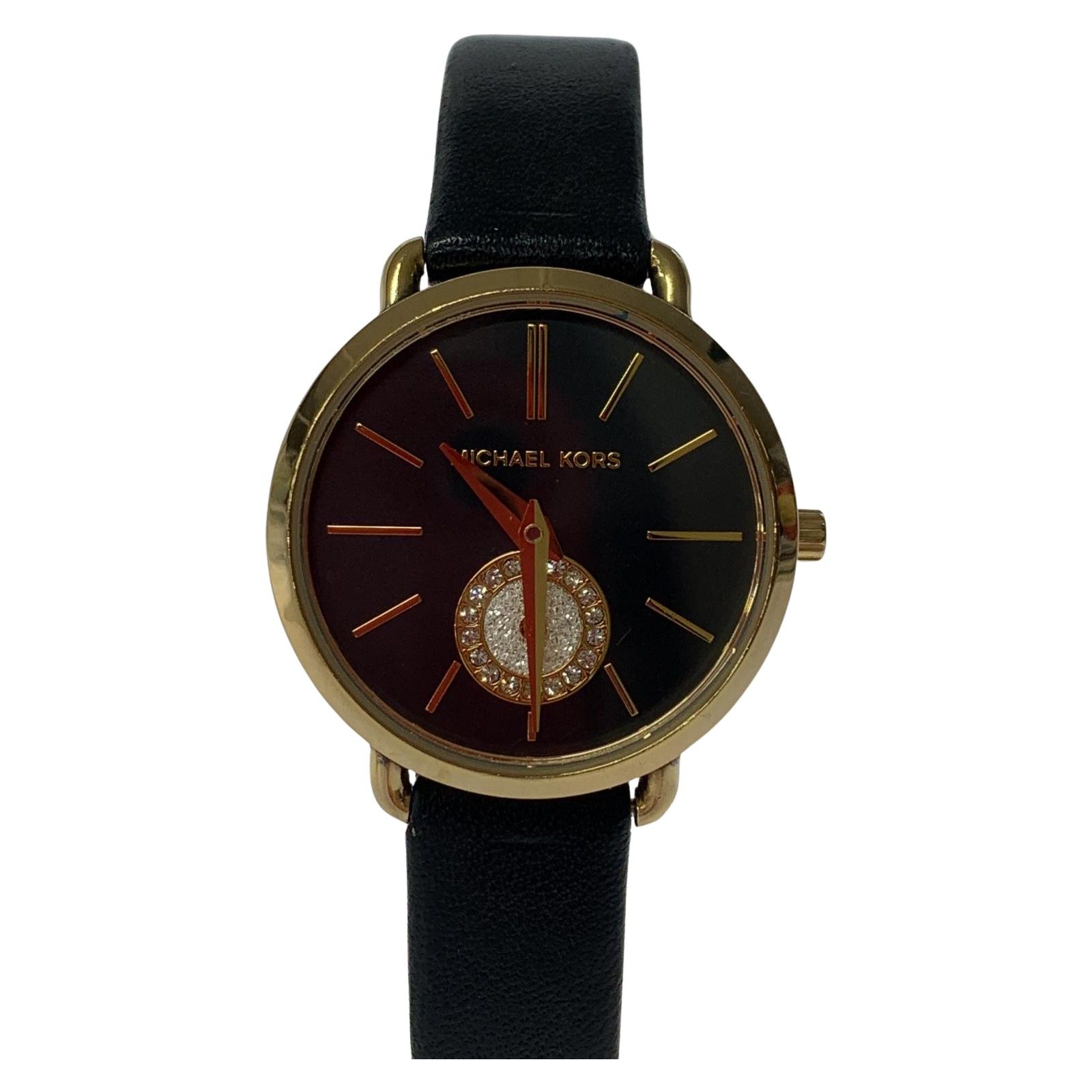 Michael Kors マイケルコース MK-2750腕時計/ブラック×ゴールド 