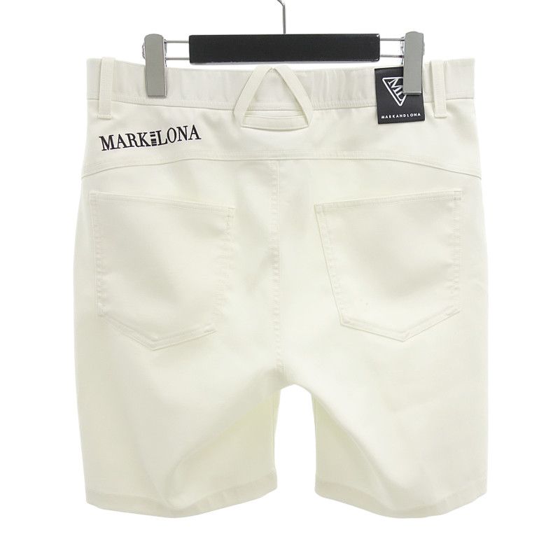マークアンドロナ ゴルフ 25 SS CD 12-STFS CODE 5ポケット ショート パンツ ホワイト サイズ メンズ48