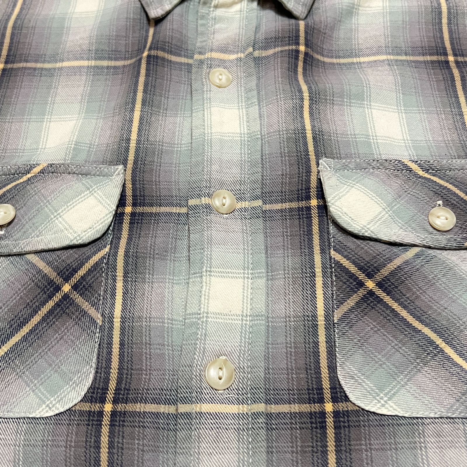 PENDLETON オンブレチェック 好配色 ネルシャツ シャツ サイズM