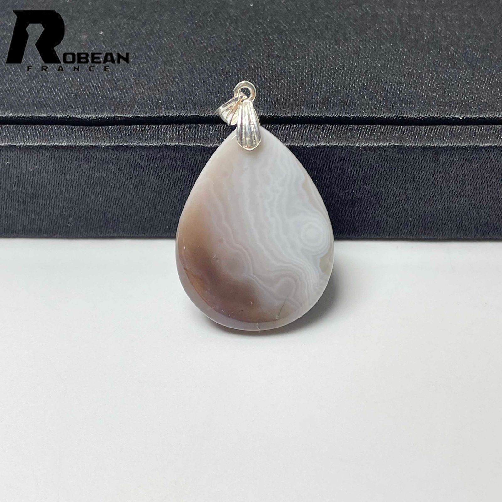 特大 メノウペンダント シルバーリング メッキリング など パワーストーン a 上級EU製 定価6万円☆ROBEAN・ピンク ペルシャメノウペンダント