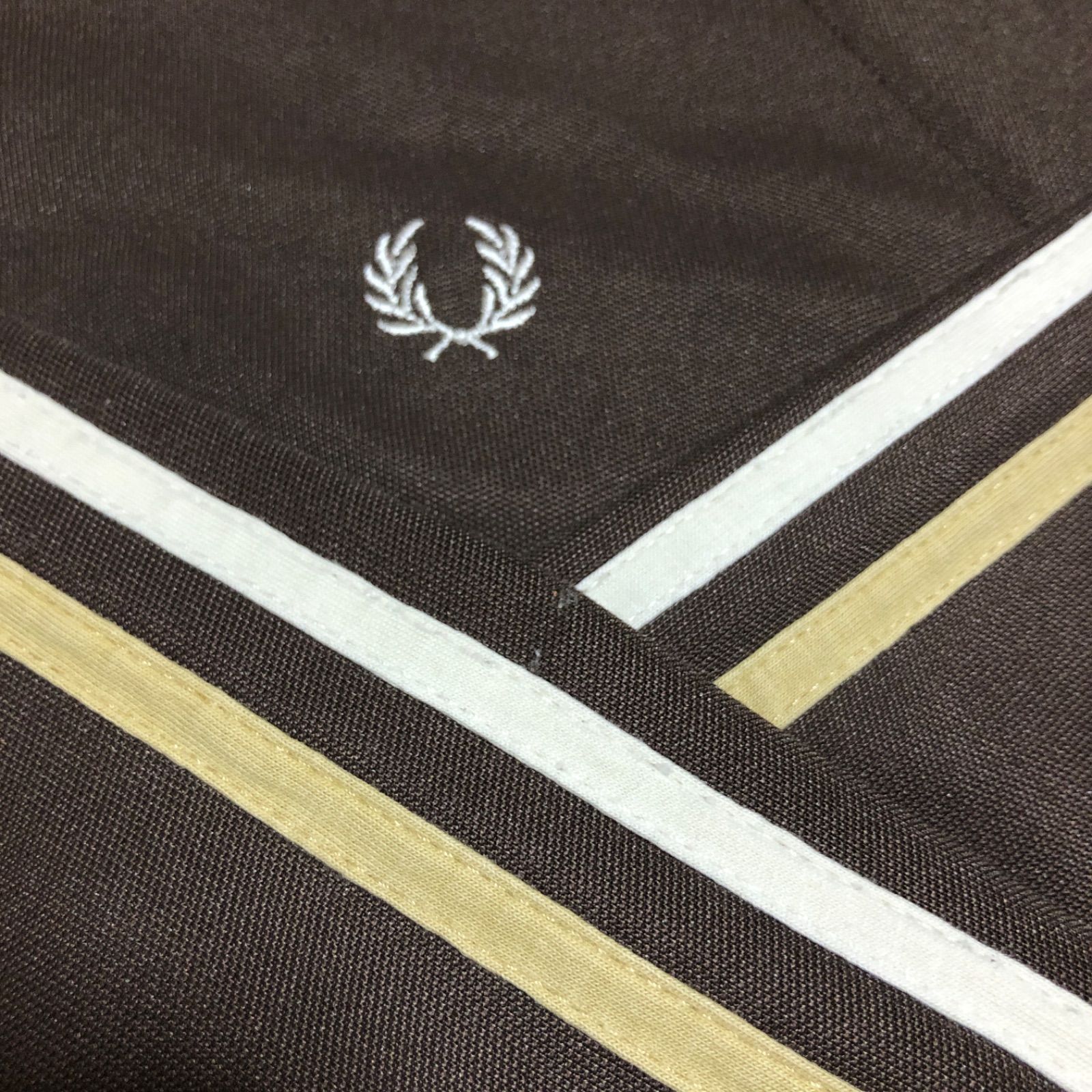 希少ブラウン⭐️Fred Perry トラックジャケット/ジャージ M