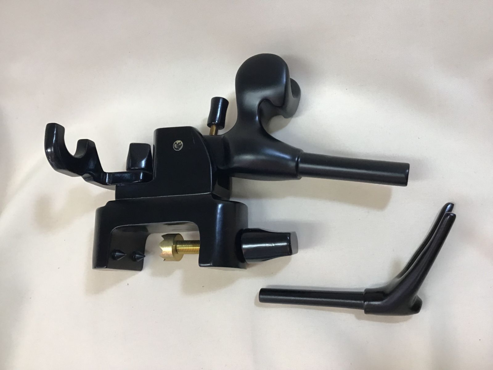 ﾀﾞｲｼﾝ)大砲万力 黒檀 小（ヘラブナ釣り用）