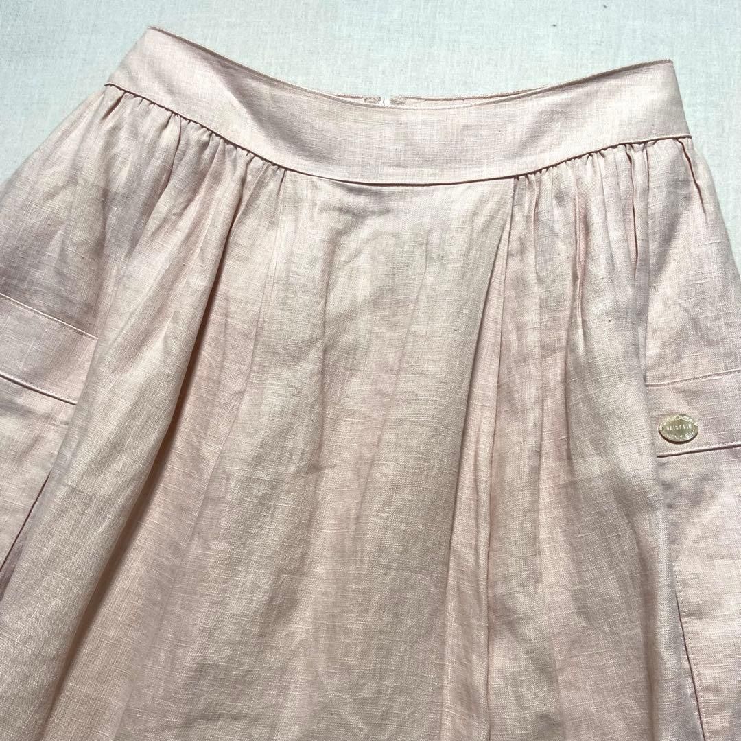 麻100% daisy lin for foxey ギャザー スカート 38 - メルカリ