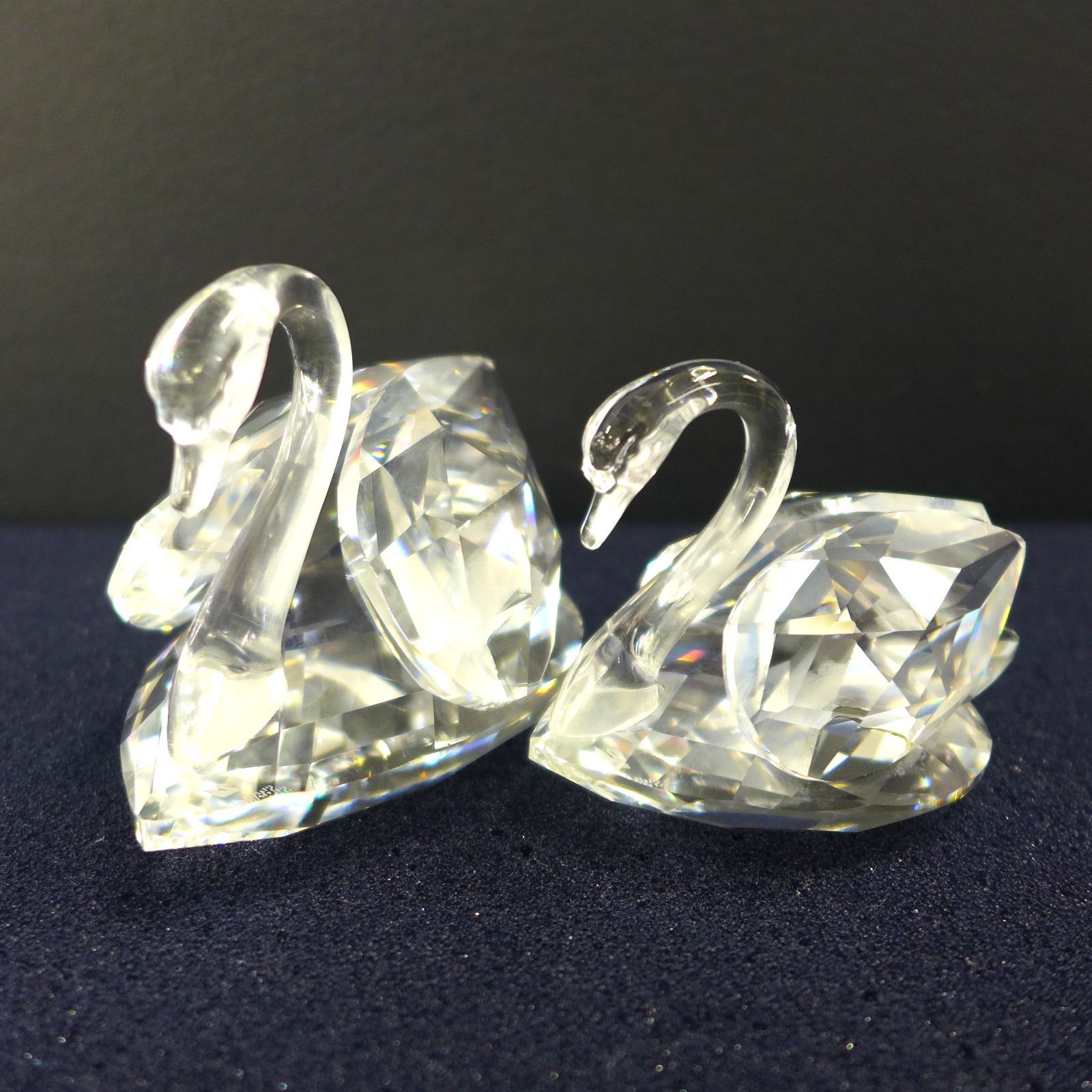 SWAROVSKI / スワロフスキー スワン 大・小セット 置物 公田店 - メルカリ