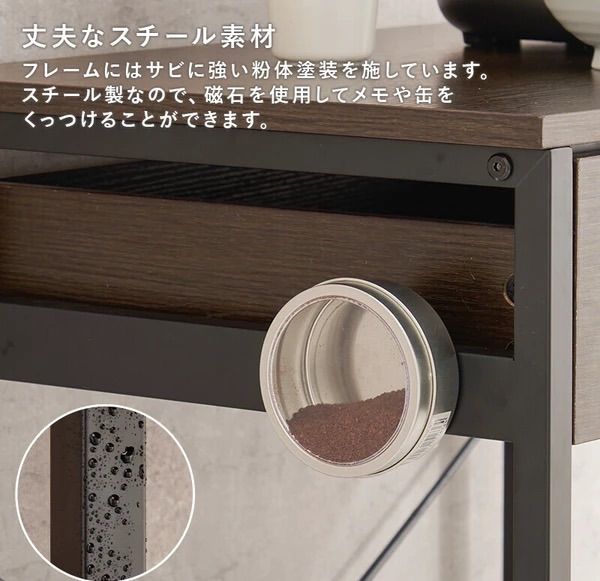 ごみ箱上ラック