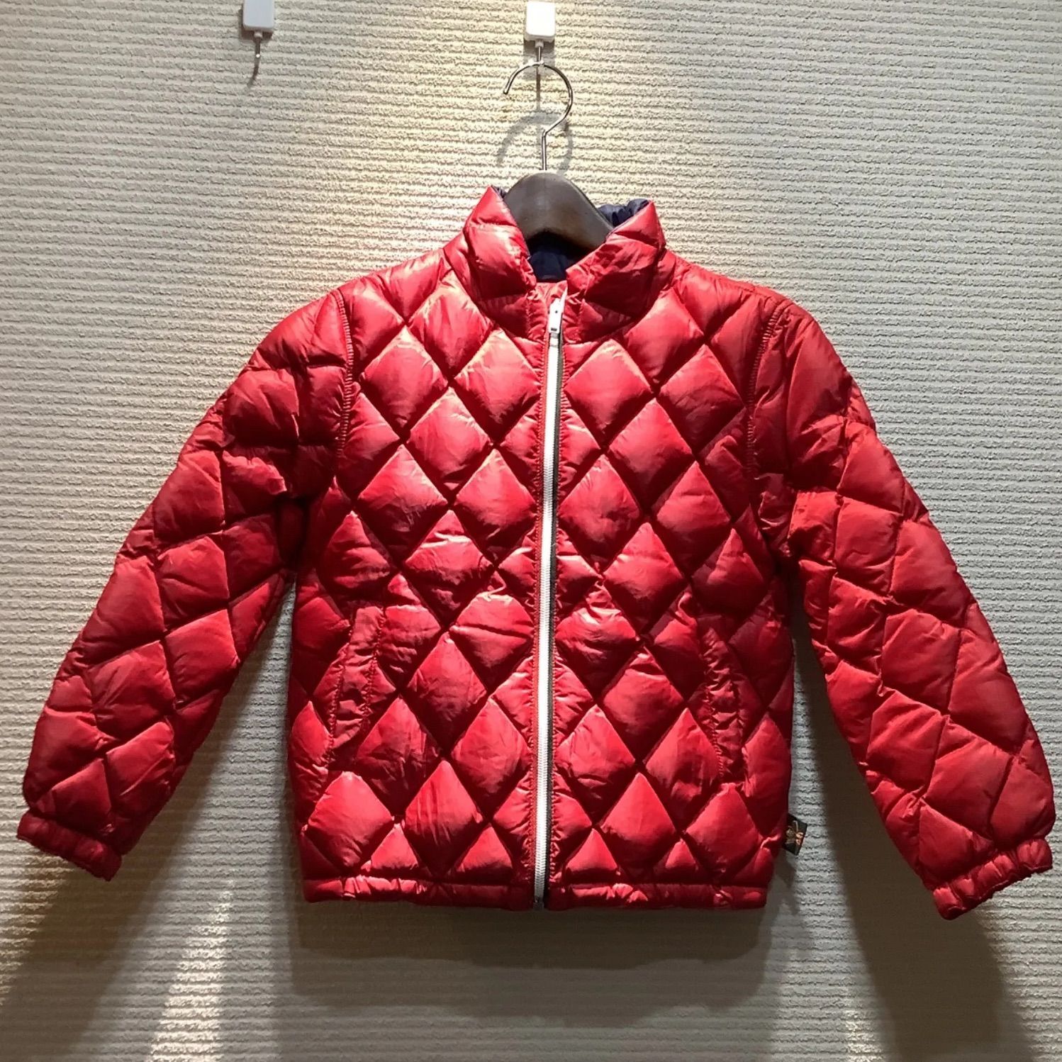 キッズ 美品 本物 GUCCI グッチ シェリー 蜂 ビー ダウンジャケット ダウンコート ジャンパー ブルゾン 赤 紺 SIZE6 男の子 女の子  - メルカリ