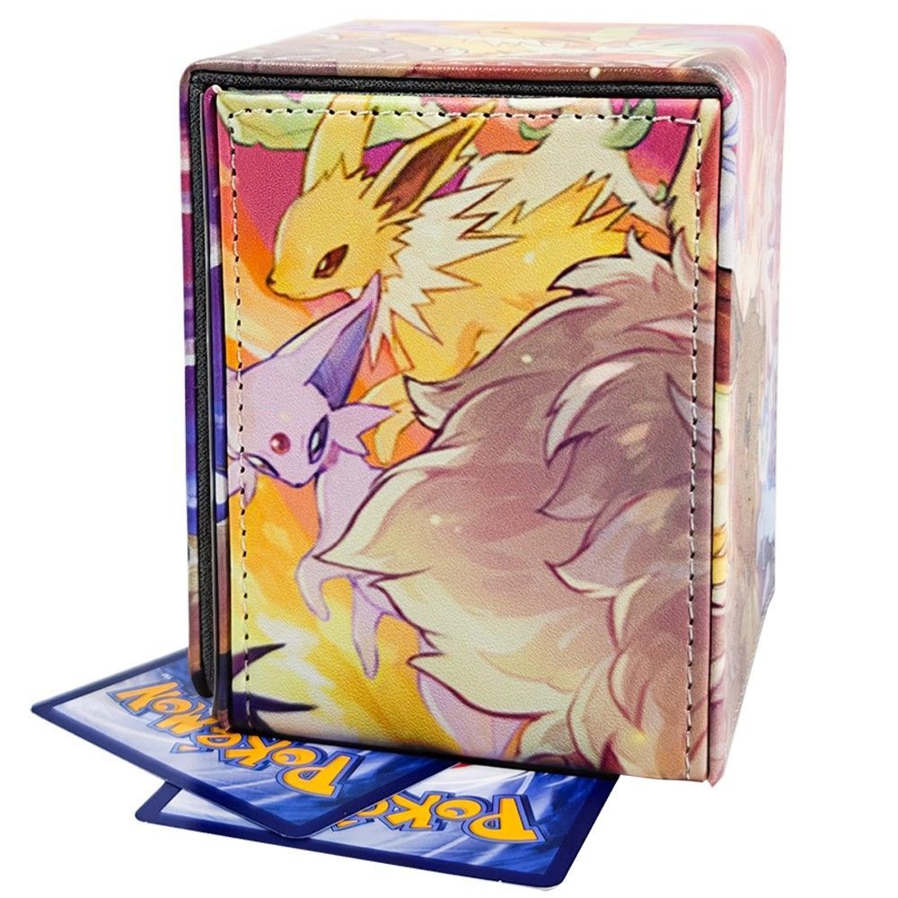 イーブイ デッキケース ポケモン レザー カードケース 集合 PTCG