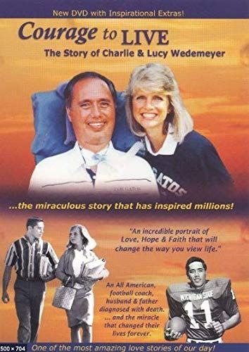 DVD Courage to Live: Story of Charlie Wedemeyer [DVD]