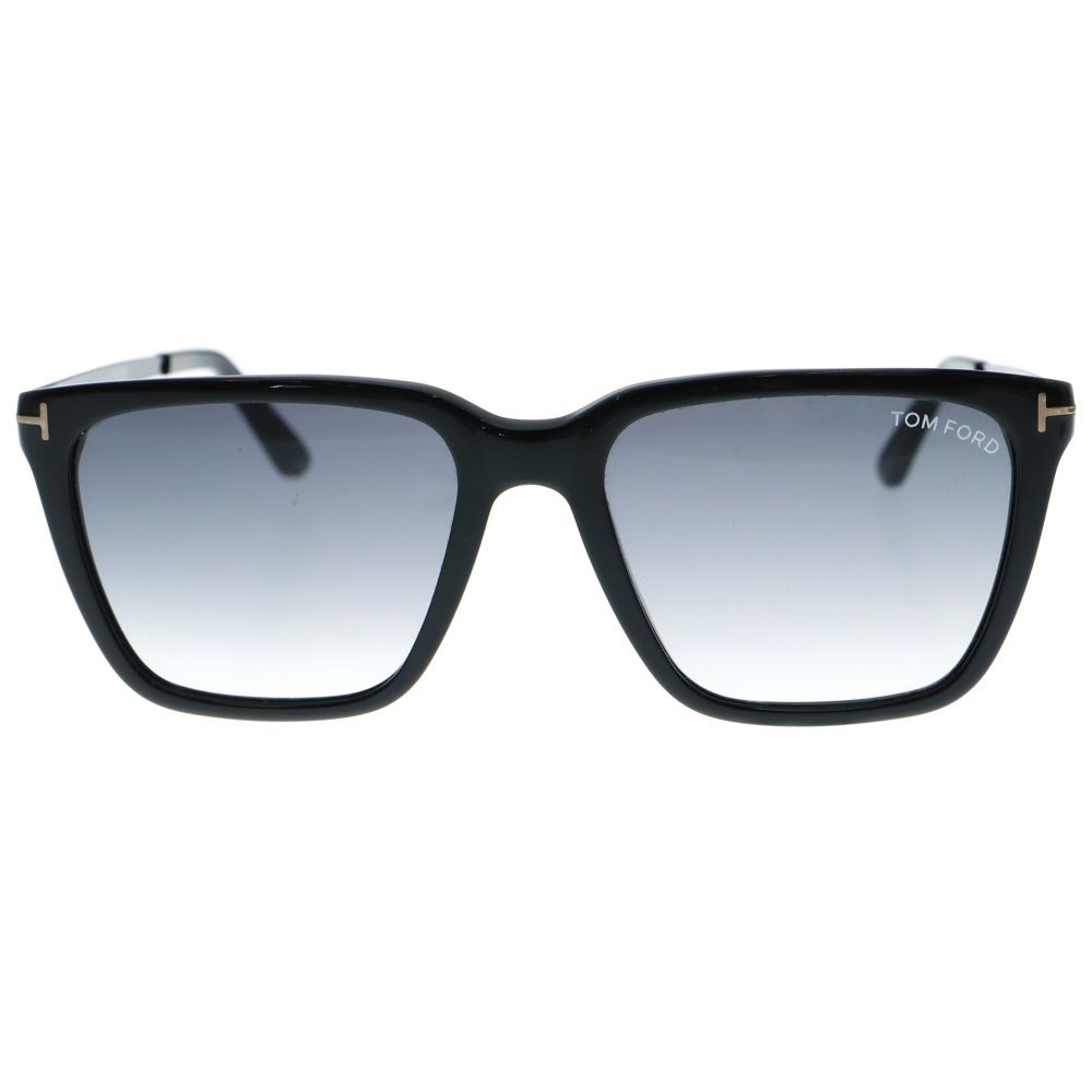 TOM FORD トムフォード Tバー ウェリントン サングラス メガネ アイウェア ブラック TF862