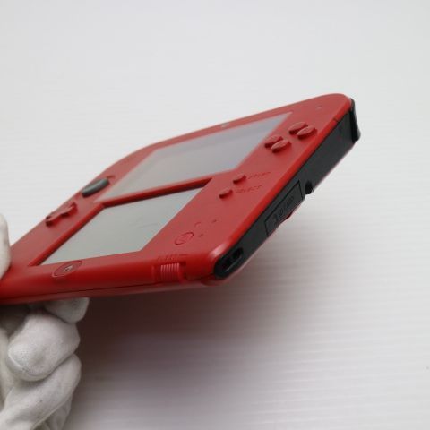 値下げ中【美品】任天堂2DS 本体　レッド ニンテンドー2DS レッド - メルカリ