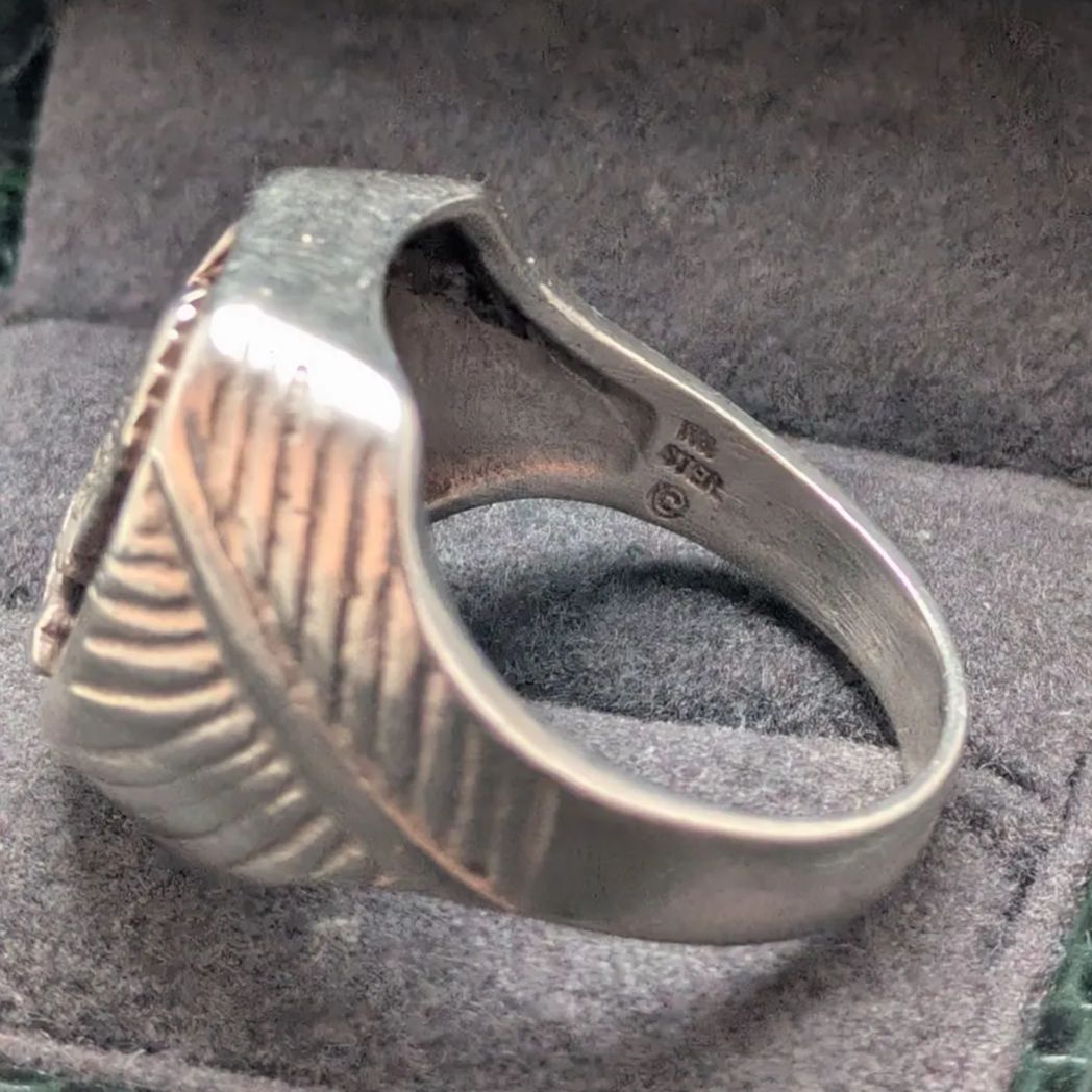 Wheeler Manufacturingスターリングシルバー ファッション シグネット